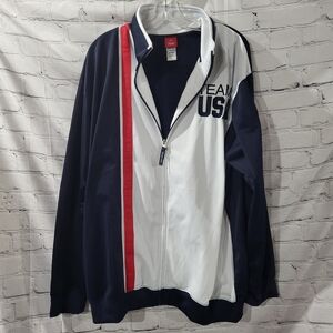Team USA Navy and White Jacket